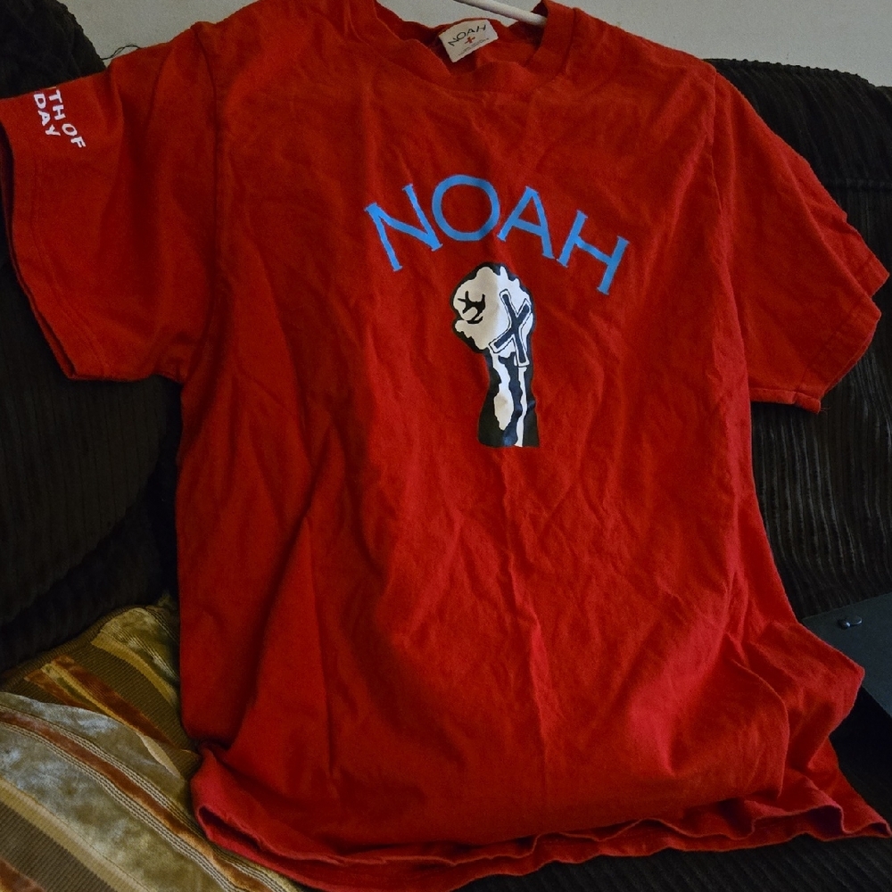 Noah NYC Red Kids Short Sleeve Tee